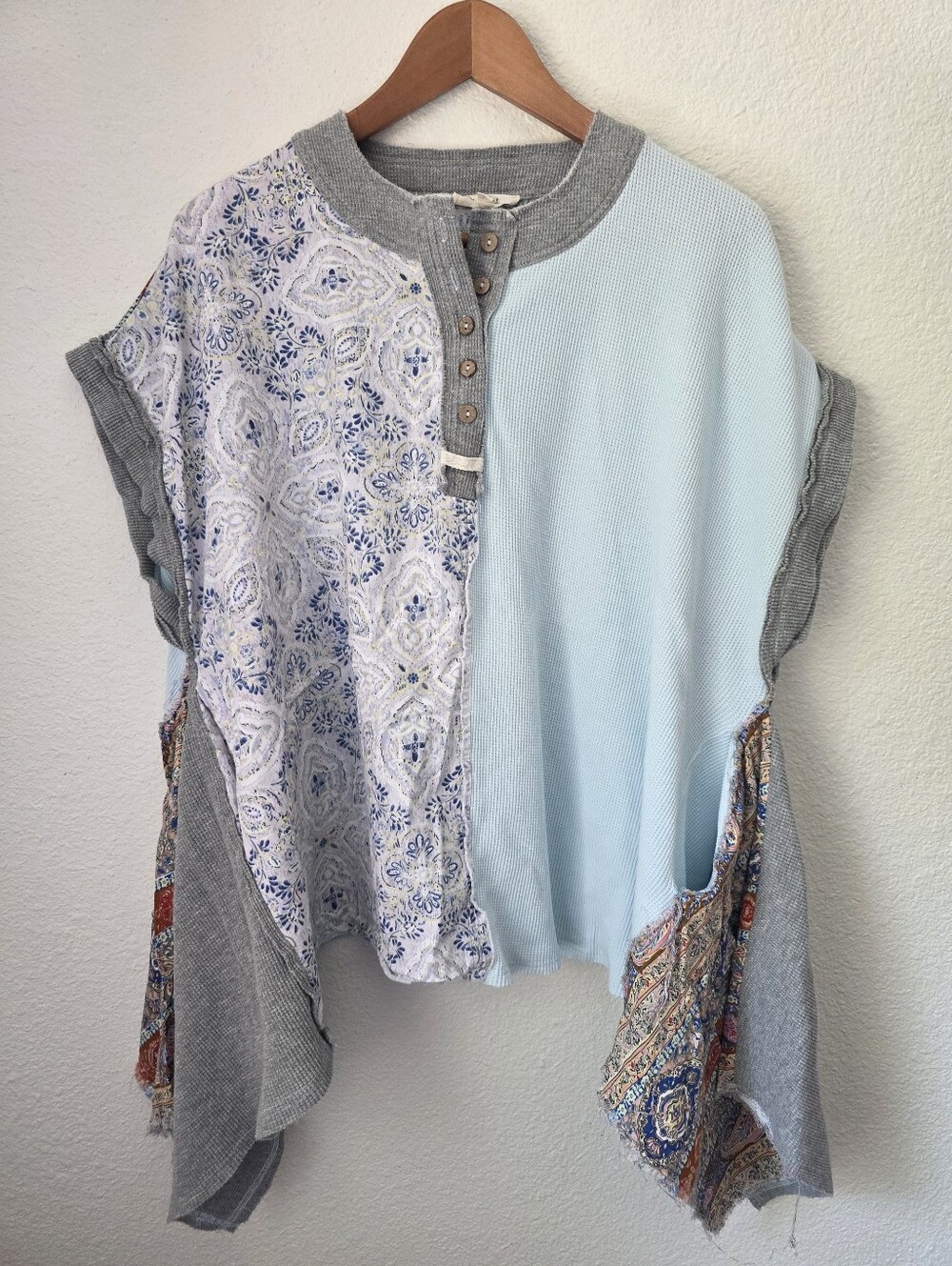 Oli and Hali Boho Patchwork top, Size small